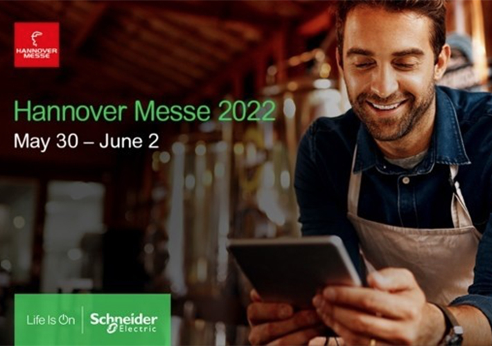 Foto Schneider Electric acelera el viaje hacia una Industria Sostenible de Última Generación, en Hannover Messe.